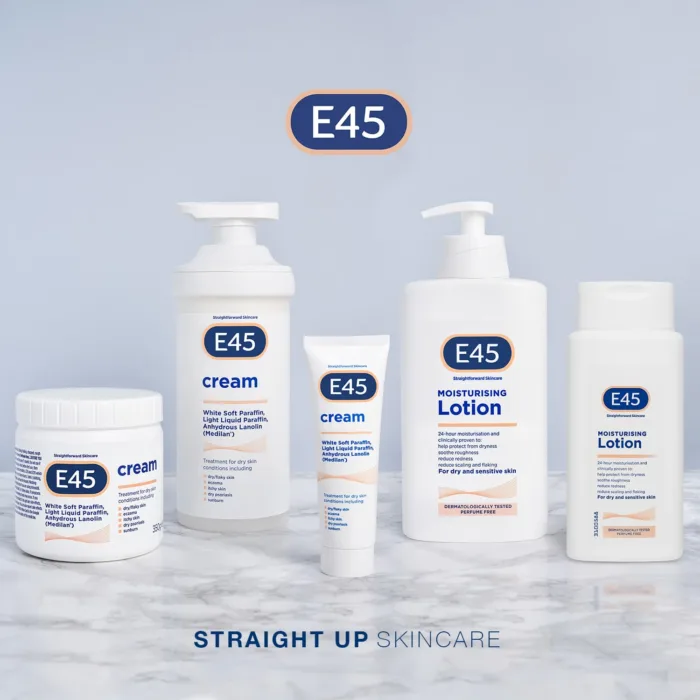 E45 Moisturising Lotion 500ml - Image 7