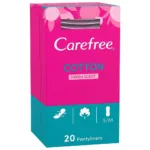 Carefree Cotton Fresh Ladies Pantyliners 20pk