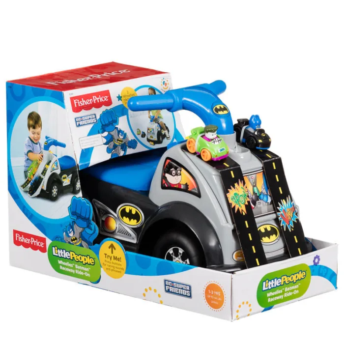 Fisher-Price Little People Wheelies Batman Raceway Ride On - Image 5