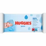 Huggies Pure Baby Wipes 56pk