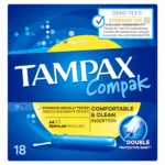 Tampax Compak 18pk - Regular