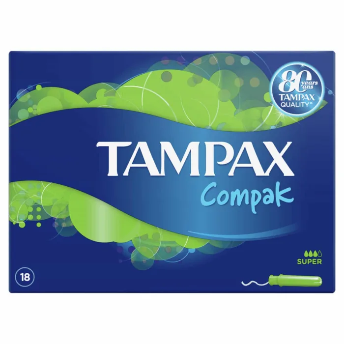Tampax Compak 18pk - Super - Image 1