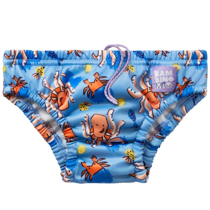 Bambino Reusable Swim Nappy - Octopus - Image 1