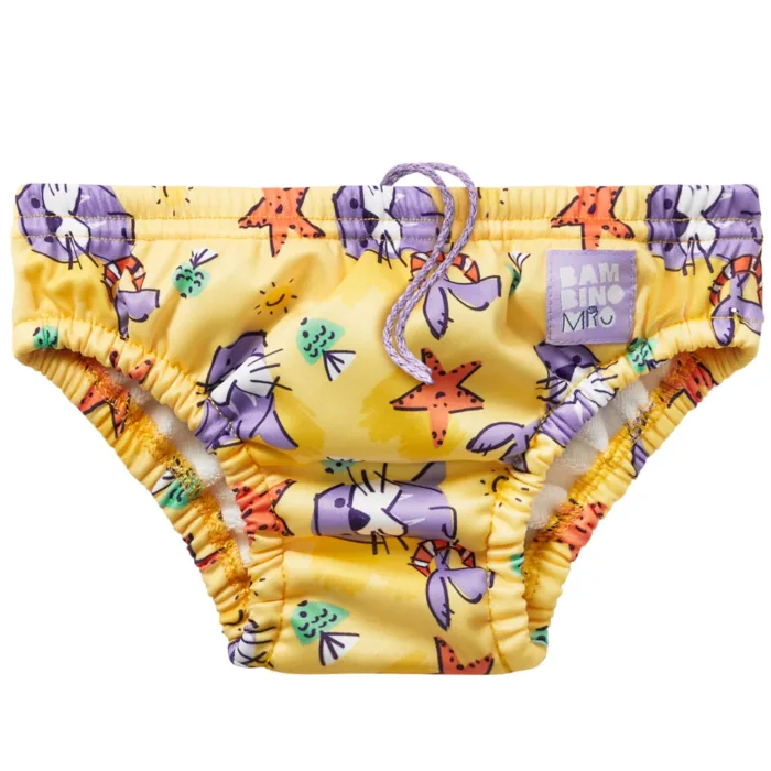 Bambino Reusable Swim Nappy - Sealion - Image 1