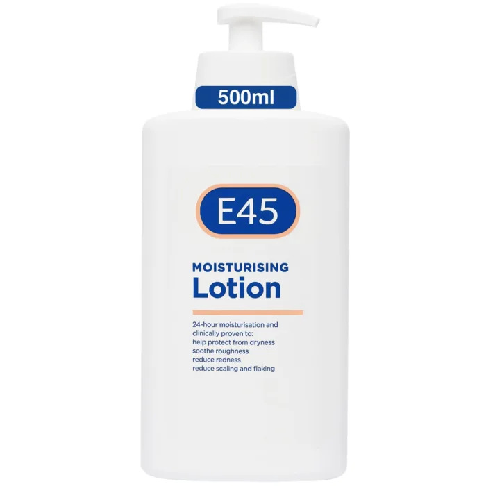 E45 Moisturising Lotion 500ml - Image 1
