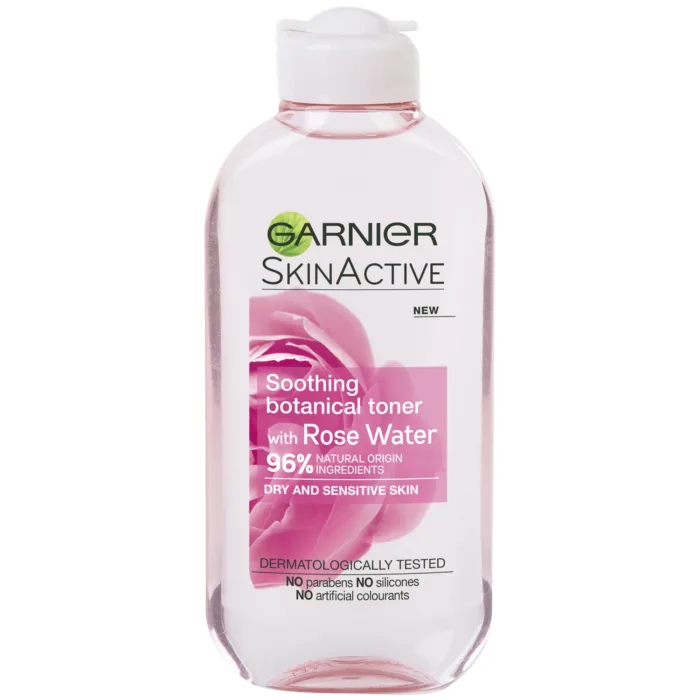 Garnier SkinActive Botanical Toner with Rose Water 200ml - Image 1