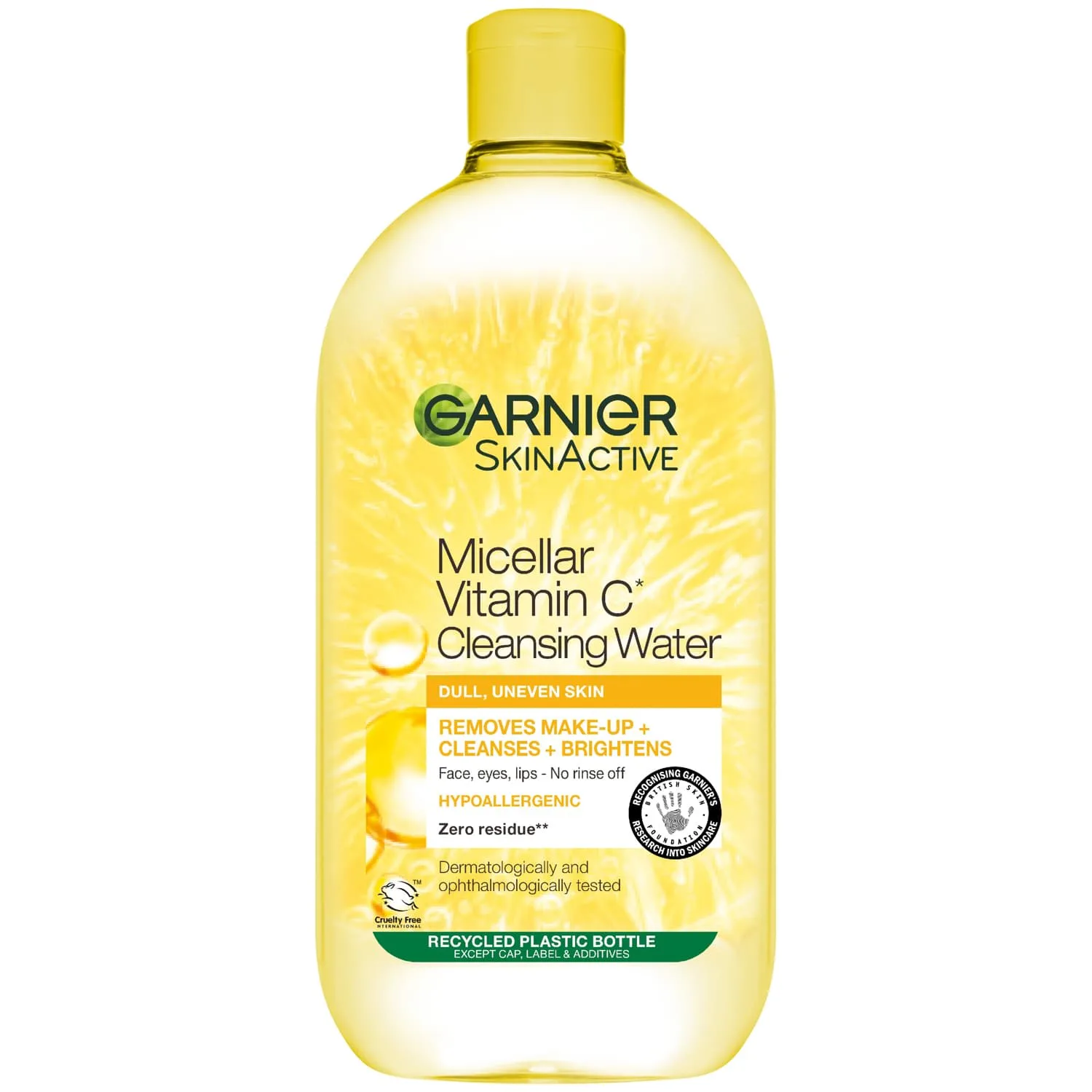 394725-garnier-skinactive-vitamin-c-cleansing-micellar-water-700ml Garnier SkinActive Micellar Vitamin C Cleansing Water 700ml - Image 1