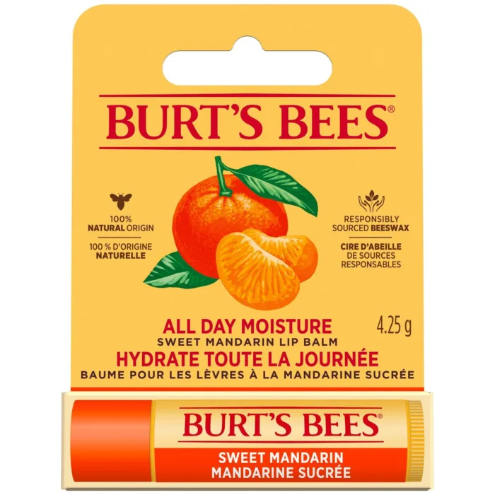 Burt's Bees Sweet Mandarin Lip Balm - Image 1