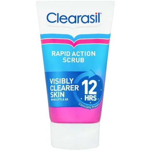 402570-clearasil-ultra-scrub-125ml Clearasil Rapid Action Scrub 125ml - Image 1