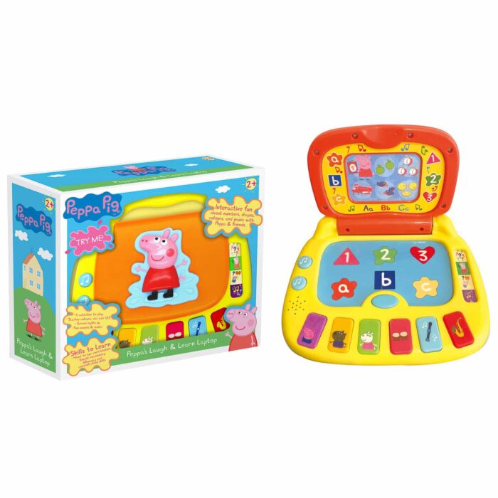 Peppa Pig Laugh & Learn Laptop - Image 3