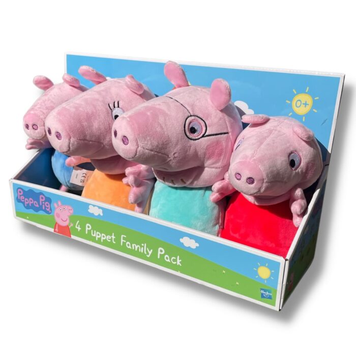 Peppa Pig Plush Family 4pk - Image 2