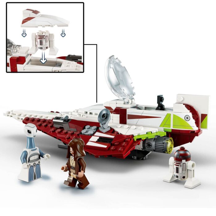 LEGO Star Wars Obi-Wan Kenobi Jedi Starfighter - Image 3