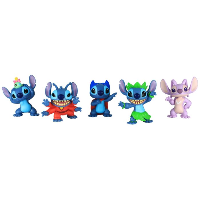 Disney’s Lilo and Stitch Collectible Figure Set 5pk - Image 5