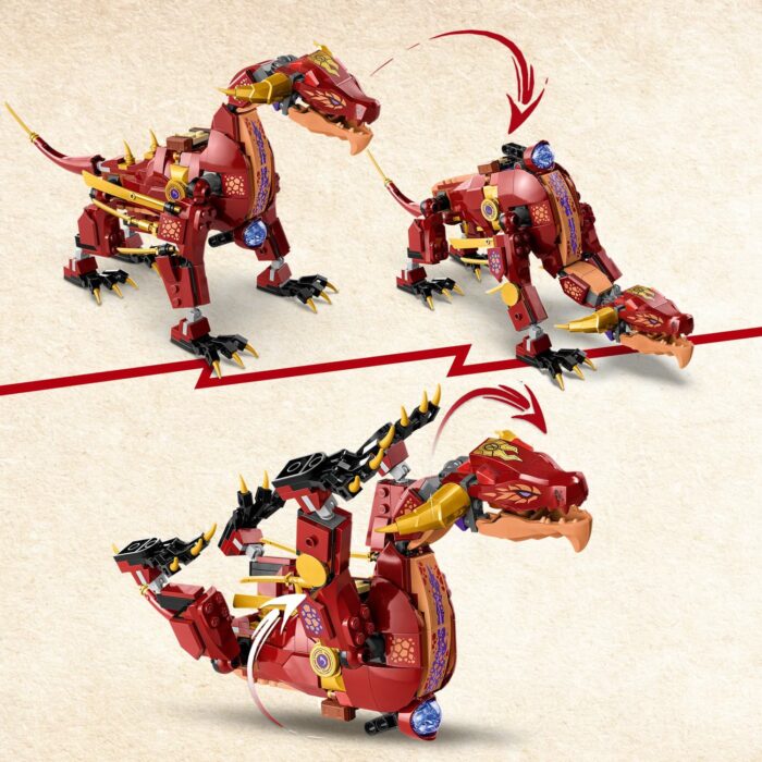 LEGO Ninjago: Heatwave Transforming Lava Dragon - Image 3