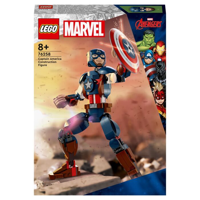 LEGO Marvel: Captain America Construction Figure - Image 4