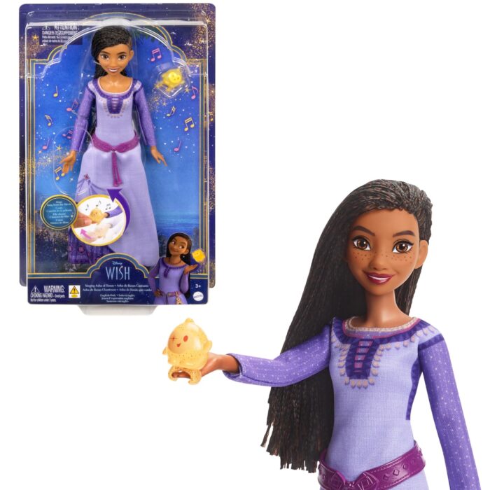 Disney Wish Singing Asha of Rosas Doll - Image 1