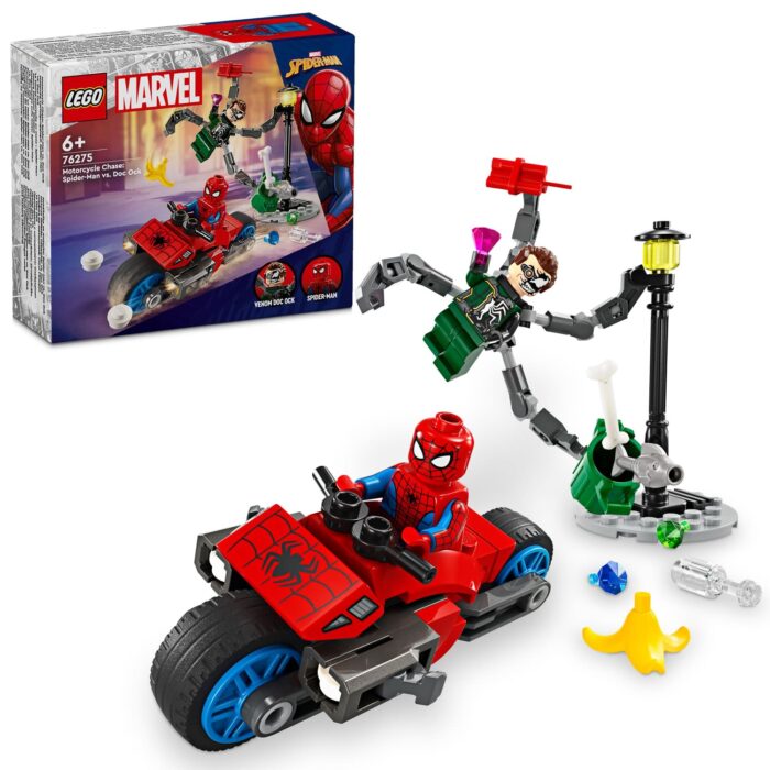 LEGO Marvel Motorcycle Chase: Spider-Man vs. Doc Ock - Image 1