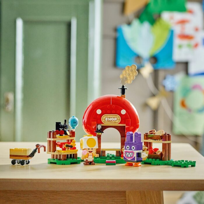 LEGO Super Mario - Nabbit at Toad's Shop Expansion Set - Image 2