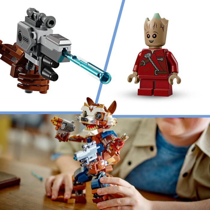 LEGO Marvel Rocket & Baby Groot - Image 3