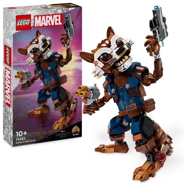LEGO Marvel Rocket & Baby Groot - Image 1