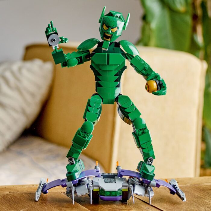 LEGO Marvel Green Goblin Construction Figure - Image 3