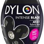 Washing Machine Dye Pod Intense Black Permanent Dyes-Up Fabric Powder 350gClothes Soft Furnishings Jeans Towel All-in-One