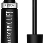 L'Oréal Paris Telescopic Mascara, Long-Lasting 36H Lift, Visible Lash Length Up to +5mm*, No Clumping & No Smudging & No Flaking, Telescopic Lift, Black