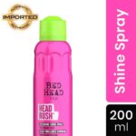 Bed Head by TIGI - Headrush Shine Hair Spray - For Smooth Shiny Hair - 200 ml - Image 2