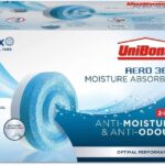UniBond AERO 360° Moisture Absorber Neutral Refill Tab, ultra-absorbent and odour-neutralising, for AERO 360° Dehumidifier, Condensation Absorbers, 450 g ( Pack of 4)