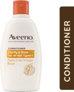 Aveeno Clarify and Shine Apple Cider Vinegar Scalp Soothing Conditioner for all Hair Types 300ml - Image 2