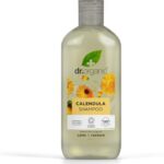 Dr Organic Calendula Shampoo, Fragrance Free, Sensitive Skin, Natural, Vegan, Cruelty-Free, Paraben & SLS-Free, Recyclable & Recycled Ocean Bound Plastic, Certified Organic, 265ml, Packaging may vary