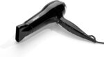 BaByliss Power Smooth Hair Dryer, Powerful and Lightweight, 2400W Fast Drying, Ionic for Frizz-Control, 3 Heat & 2 Speed Settings Plus Cool Shot, Black, 5736CU - Image 2