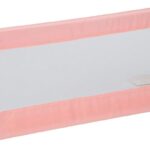 Safety 1st Portable Bed Rail, Bed Guard for Kids and Toddlers, Foldable and Portable Travel Bed Rail, Child Bed guard Rail with Safe Installation, Easy to Transport, color Pink