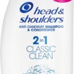 Head & Shoulders Classic Clean 2in1 Anti Dandruff Shampoo, 1000ml. Up to 100% Flake Free, Clinically Proven. For Any Hair and Scalp Type. For Daily use. Clean Feeling