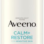 Aveeno Face CALM+RESTORE Re-Hydrating Night Cream, Intensely Nourishes, With Shea Butter & Prebiotic Oat, For Sensitive Skin, Fragrance Free, 50ml