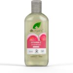 Dr Organic Guava Shampoo, Vitamin C, Coloured Hair, Mens, Womens, Natural, Vegan, Cruelty-Free, Paraben & SLS-Free, Organic, 265ml, Packaging may vary