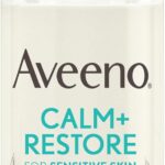 Aveeno Face CALM+RESTORE Triple Oat Serum, 24-Hour Moisturisation, For Sensitive Skin, With Triple Oat Complex And Calming Feverfew, Fragrance Free, 30ml