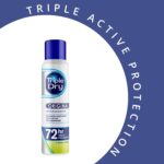 Triple Dry Original Anti-Perspirant Spray 150ml | 72-Hour Protection Against Excessive Sweating | Fights Odour | Triple Active Formula | Fragrance-Free | Clinically Proven | Unisex - Image 4