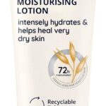 Aveeno Skin Relief Moisturising Lotion (1x 200ml), With Soothing Triple Oat Complex & Shea Butter, 72-Hour Intense Hydration, Helps Relieve Very Dry, Tight and Sensitive Skin