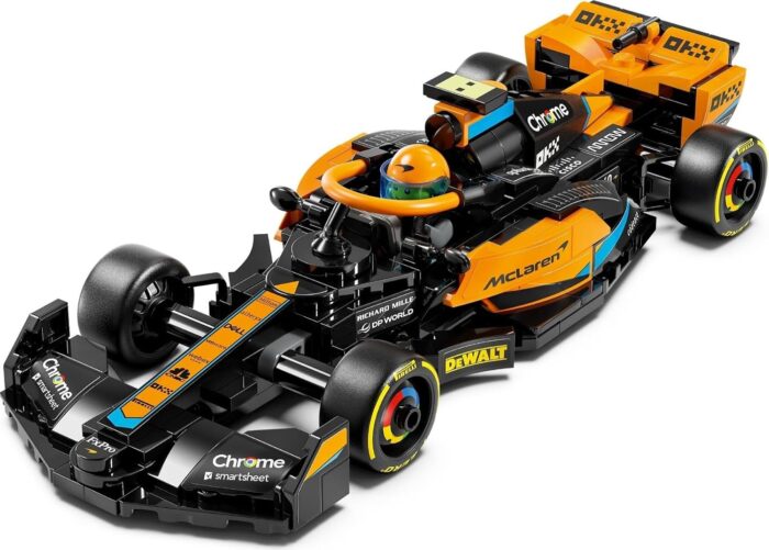 LEGO Speed Champions 2023 McLaren Formula 1 Race Car Toy for 9 Plus Year Old Kids, Boys & Girls who Love Independent Play, Buildable Vehicle Model Set, Kids' Bedroom Decoration, Birthday Gift 76919 - Image 10