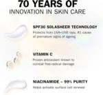 Olay Vitamin C Face Moisturiser Day Cream SPF 30, Skincare with Niacinamide 99% Purity Brightening Skin Care: Anti-Dark Spot Action, Evens, Hydrates Non-Greasy, Non-Sticky 50ml - Image 8