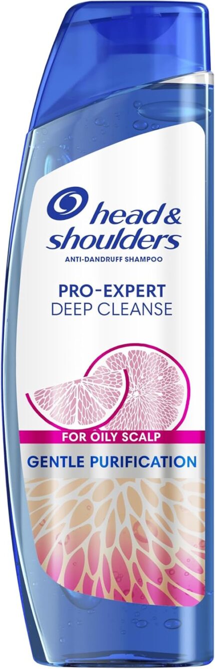 Head & Shoulders Deep Cleanse Gentle Purification Anti-Dandruff Shampoo - With Grapefruit - Up to 100% Dandruff Free - 300ml