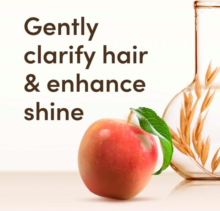 Aveeno Clarify and Shine Apple Cider Vinegar Scalp Soothing Conditioner for all Hair Types 300ml - Image 8