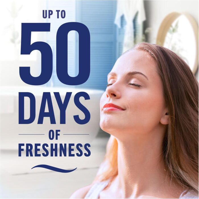Febreze Bathroom Air Freshener, Odour Fighter, Cotton Fresh, 8 Items, Febreze Air Fresheners, Bathroom Freshener - Image 4