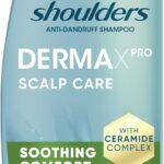 head & shoulders Anti Dandruff Shampoo DERMAXPRO Dry Scalp Shampoo For Dry & Itchy Scalp Treatment, Itchy Scalp Shampoo, Clinically Proven & Dermatologically Tested, VALUE PACK, 500ml, Blue