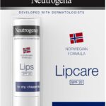 Neutrogena Norwegian Formula SPF 20 Lip Balm (4.8g), Lipcare to Provide Immediate and Lasting Relief for Dry, Chapped Lips with Sun and All Weather Protection