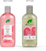 Dr Organic Guava Shampoo, Vitamin C, Coloured Hair, Mens, Womens, Natural, Vegan, Cruelty-Free, Paraben & SLS-Free, Organic, 265ml, Packaging may vary - Image 4
