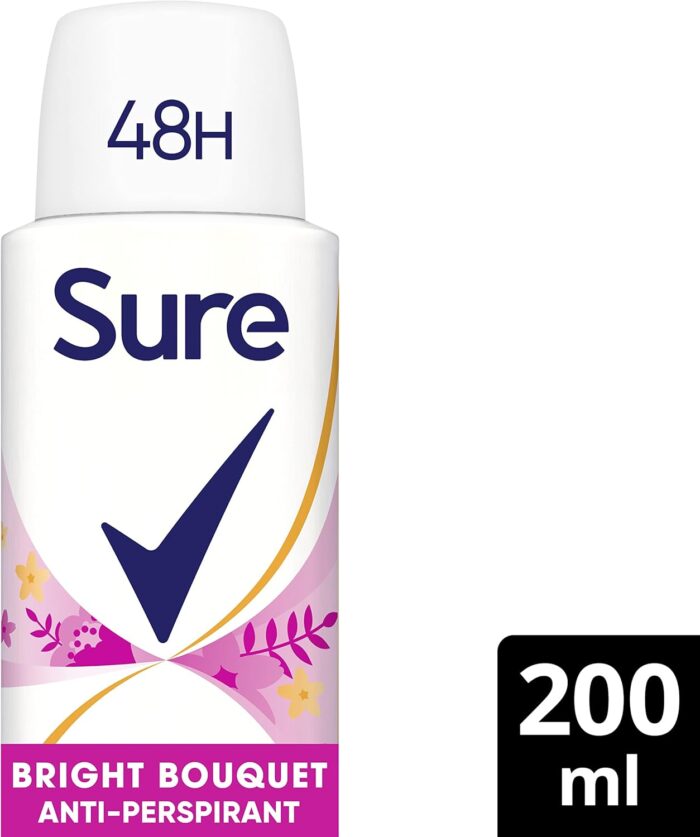 Sure Bright Bouquet Anti-Perspirant Aerosol 200 ml - Image 5