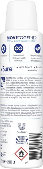Sure Women Cotton Dry Anti-perspirant Deodorant Aerosol 150 ml - Image 4