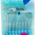 TePe Interdental Brushes 0.6mm Blue Brushes, 8 Count (Pack of 2)